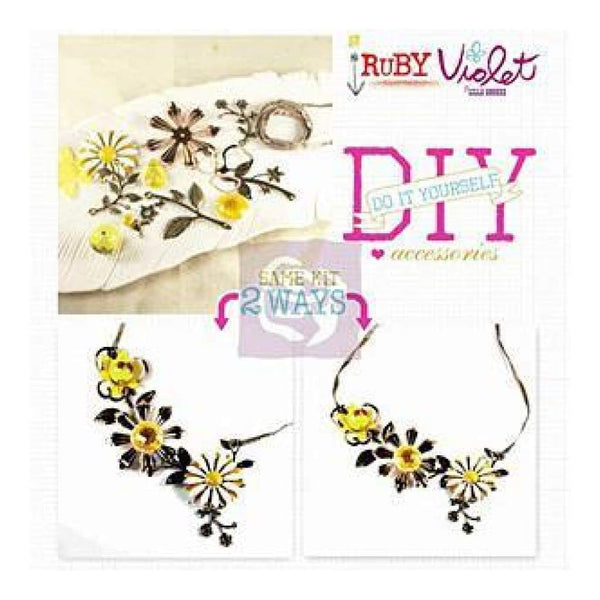 Prima Marketing - Ruby Violet - Pendant Necklace Kit