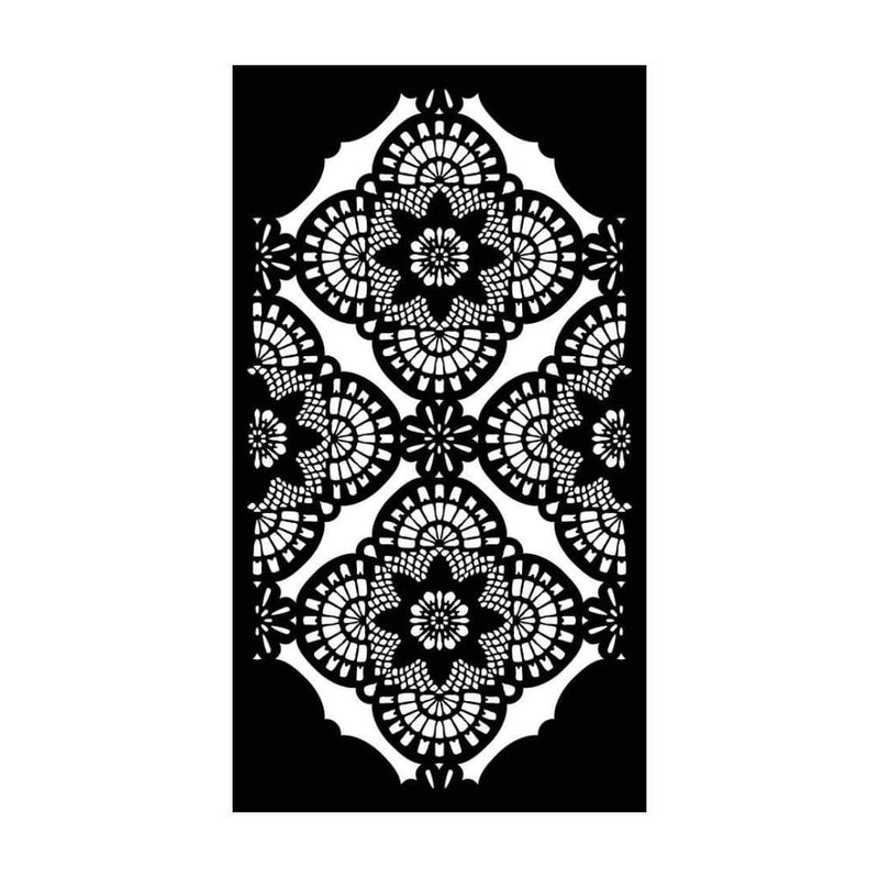 Prima Re-Design 3D Stencil 4.5 inch X26 inch  Millicent Lace