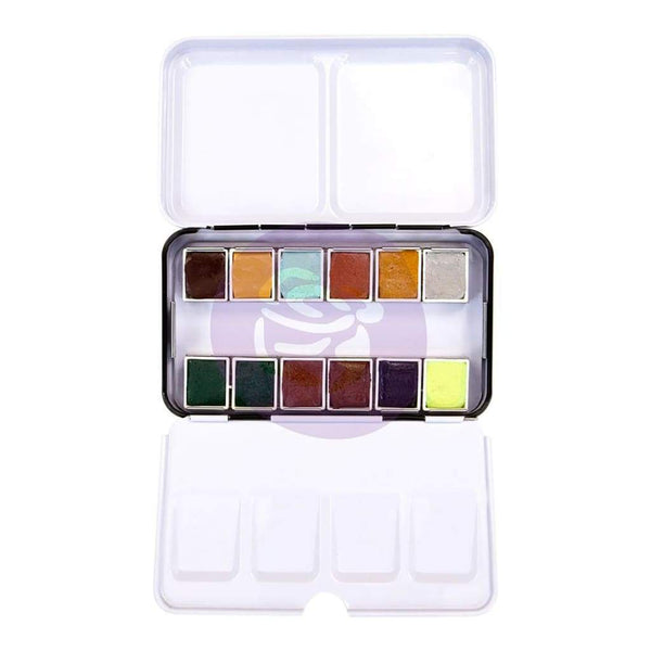 Prima Watercolour Confections Watercolour Pans 12 pack Essence