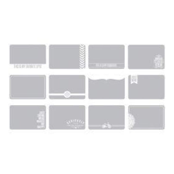 Project Life 4In.X6in. Photo Overlays 12 Pack Set #1