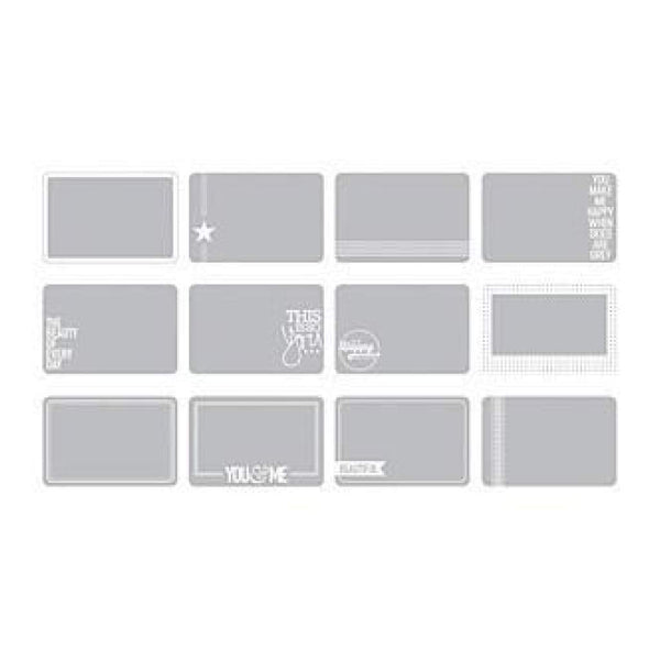 Project Life 4In.X6in. Photo Overlays 12 Pack Set #3