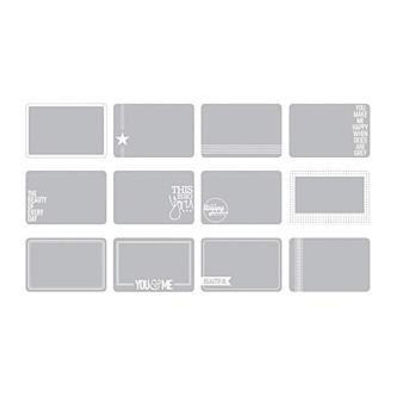 Project Life 4In.X6in. Photo Overlays 12 Pack Set