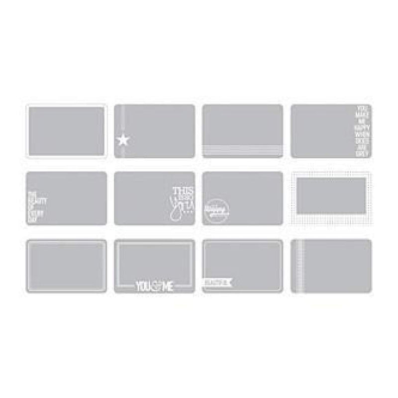 Project Life 4In.X6in. Photo Overlays 12 Pack Set
