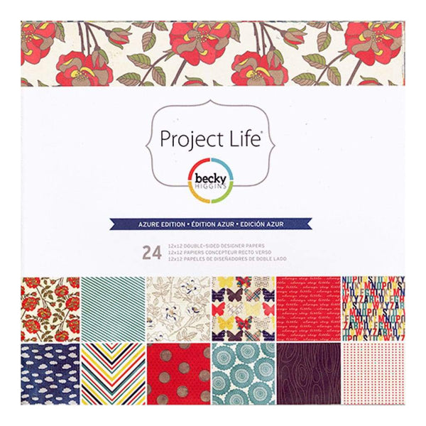 Project Life Becky Higgins - Azure Collection