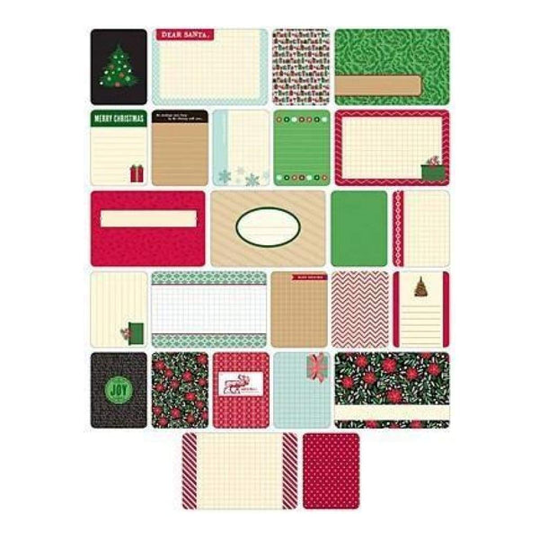 Project Life Themed Cards 40 Pack - Christmas