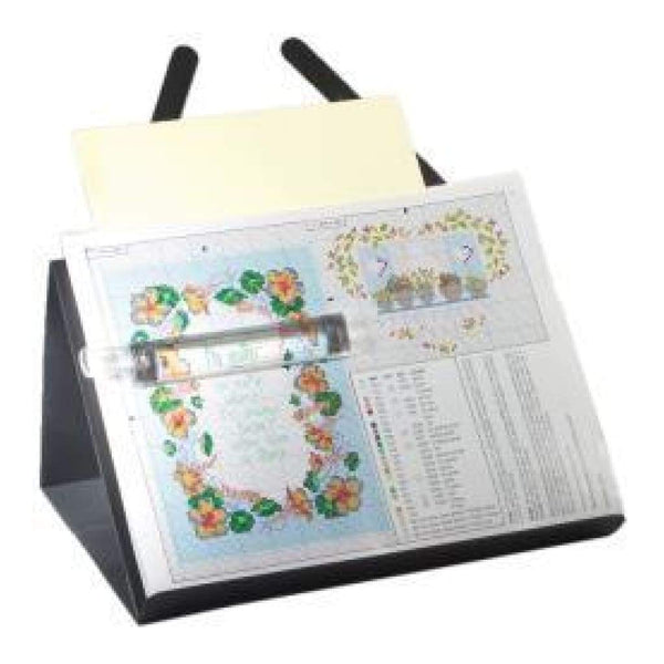 PROP-IT Magnetic Needlework Chart Holder with Magnifier