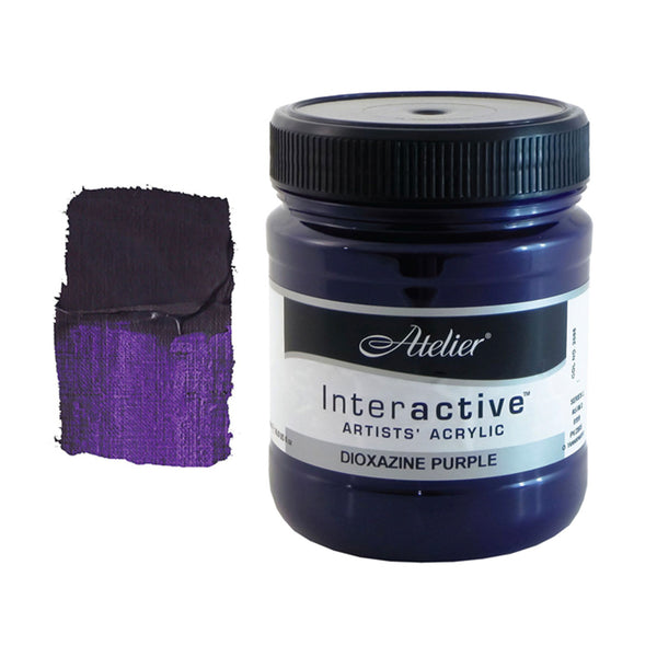 Chroma - Atelier Interactive Acrylic Paint 250ml S3 - Dioxazine Purple