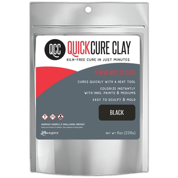 Ranger Quick Cure Clay 8oz Black*