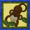 Quilt-Magic No Sew Wall Hanging Kit - Monkey