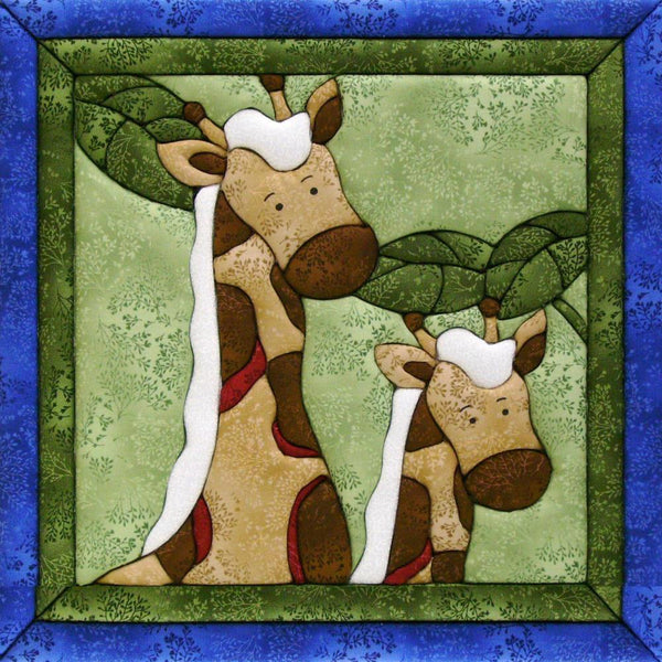 Quilt-Magic No Sew Wall Hanging Kit - Giraffe