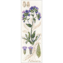RIOLIS Counted Cross Stitch Kit 4X11.75 Pulmonaria (18 Count)