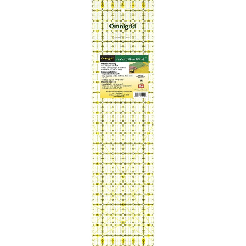 Dritz - Omnigrid Ruler 6 inch X24 inch*