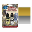 Ranger Adirondack Alcohol Inks - Gold & Silver Metallics
