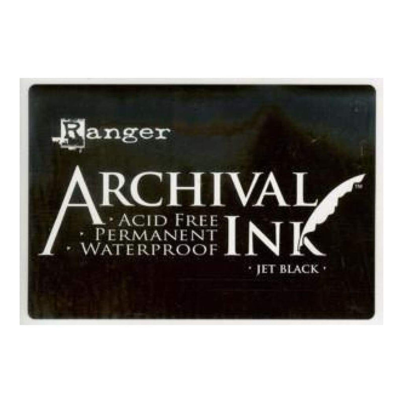 Ranger Archival Jumbo Ink Pads  - Jet Black