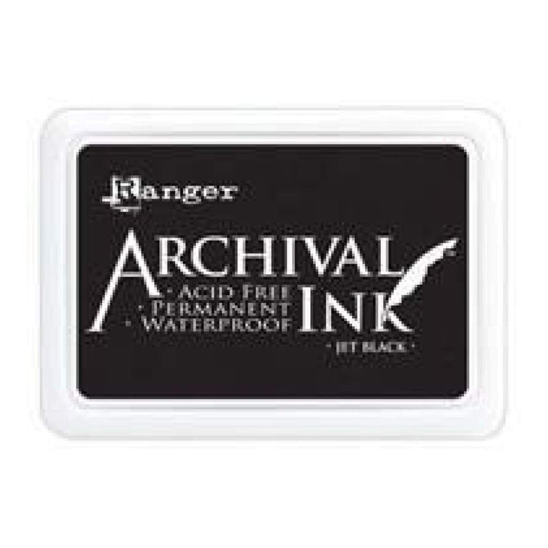 Ranger Archival Stamp Pads - Jet Black