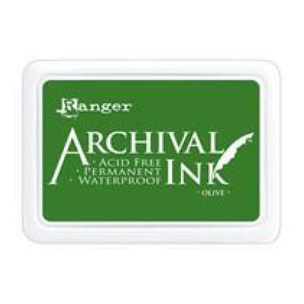 Ranger Archival  Stamp Pads -  Olive