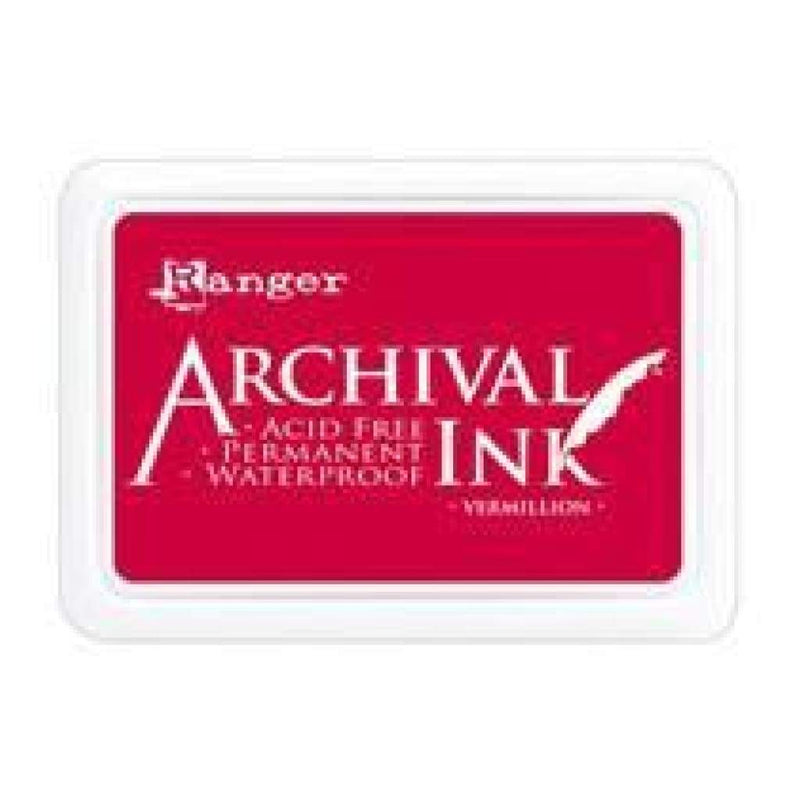 Ranger Archival  Stamp Pads - Vermillion