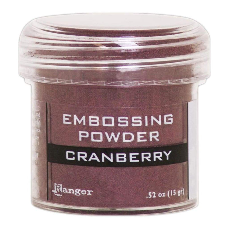 Ranger Embossing Powder - Cranberry Metallic