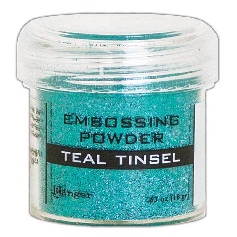 Ranger Embossing Powder - Teal Tinsel