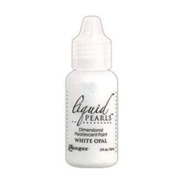 Ranger Liquid Pearls Paint - .05Oz Bottle - White Opal