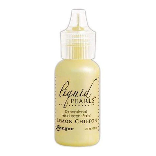 Ranger - Liquid Pearls Paint .5Oz - Lemon Chiffon