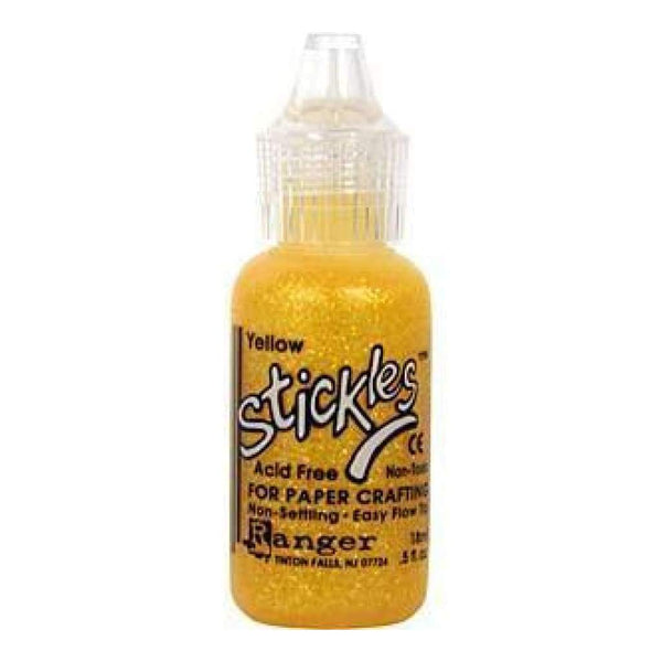 Ranger Stickles Glitter Glue .5Oz - Yellow