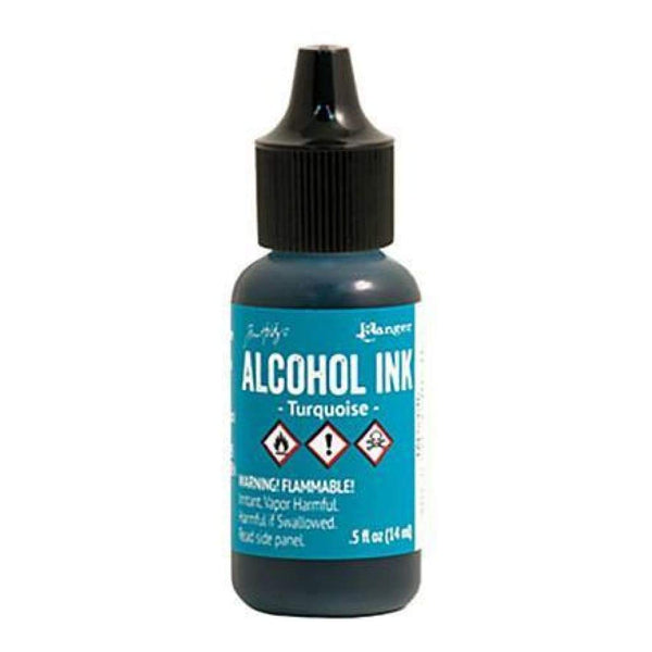 Ranger - Tim Holtz Alcohol Ink .5Oz - Turquoise