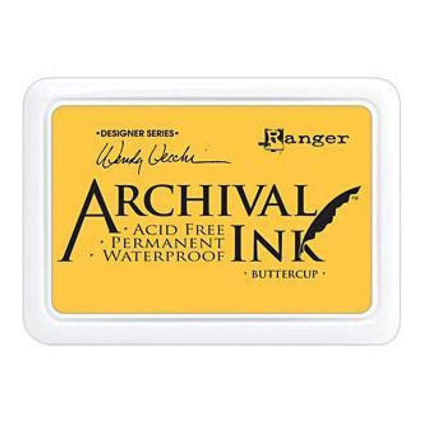 Ranger - Wendy Vecchi Designer Series: Archival Ink Pads - Buttercup