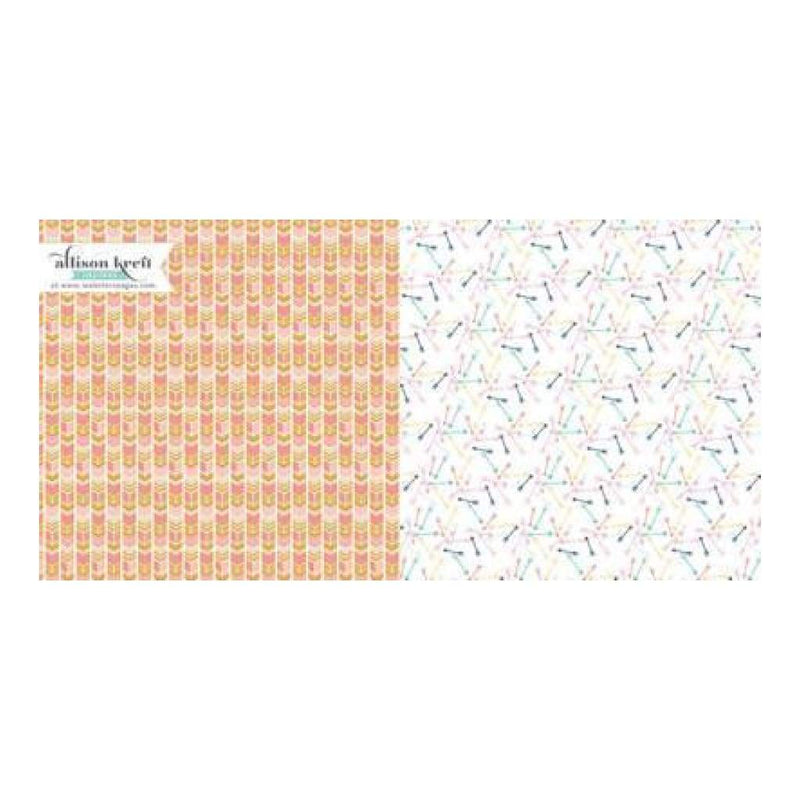 Recorded - To The Point 12X12 D/Sided Paper (Pack Of 10)