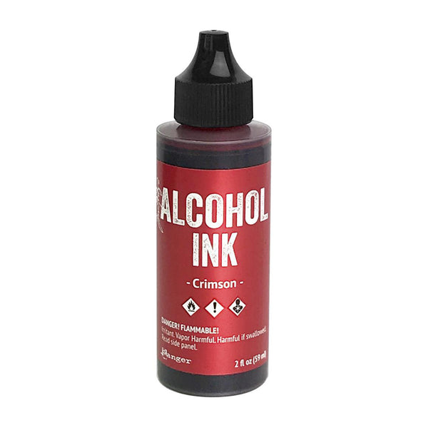 Tim Holtz Alcohol Ink 2oz - Crimson*