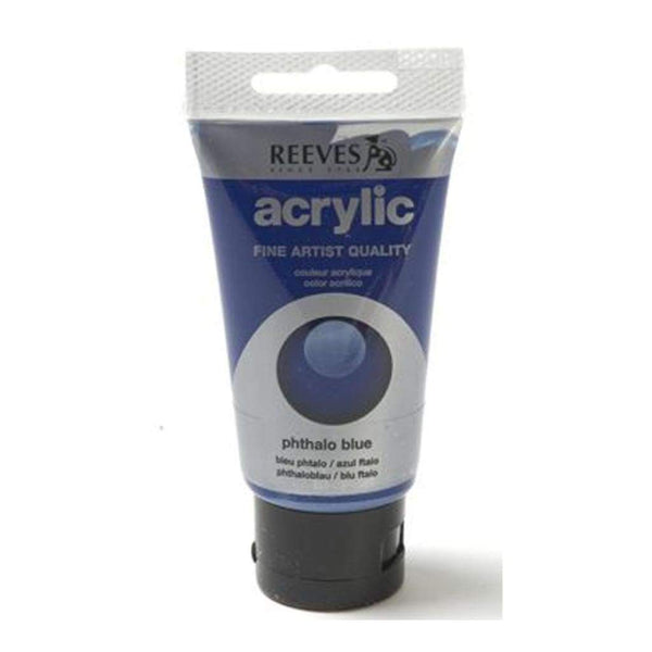 Reeves - Acrylic Paint 75ml - Phthalo Blue 330