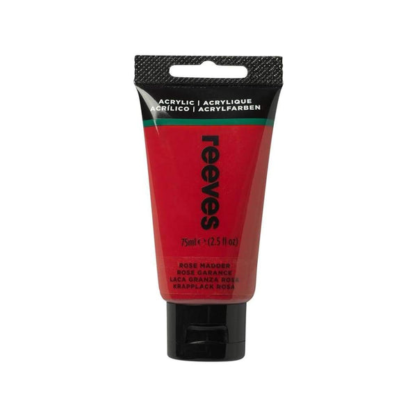 Reeves - Acrylic Paint 75ml - Red Madder 280