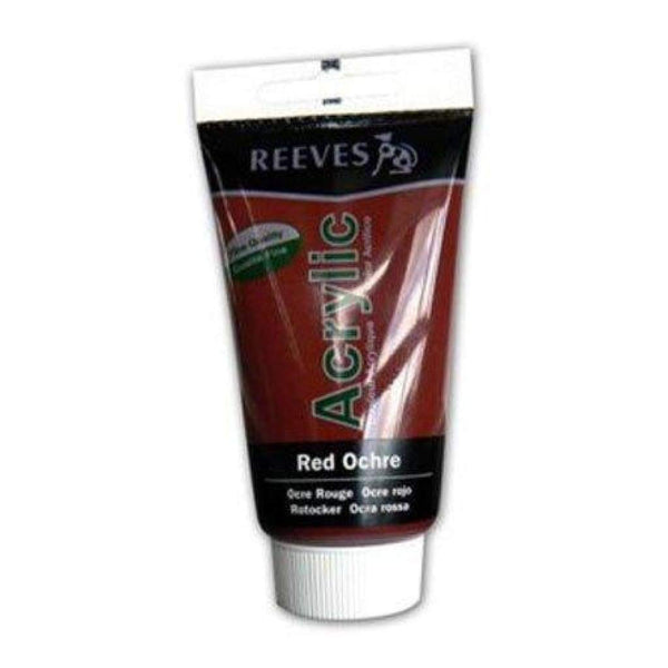 Reeves - Acrylic Paint 75ml - Red Ochre 510