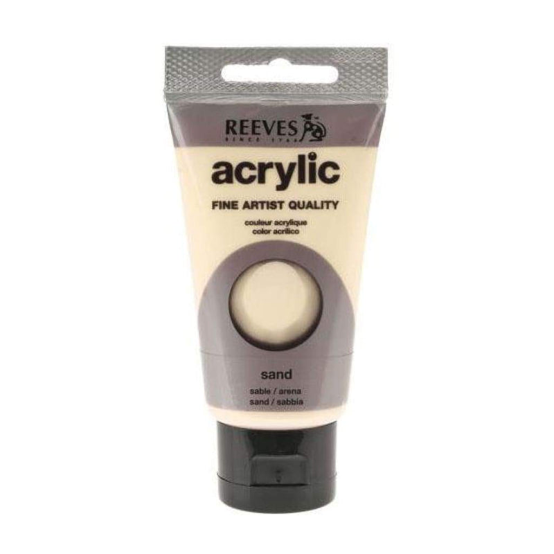Reeves - Acrylic Paint 75ml - Sand 493
