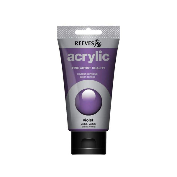 Reeves - Acrylic Paint 75ml - Violet