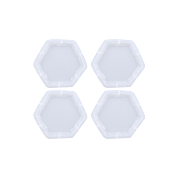 Poppy Crafts Silicone Resin Molds #74 - Hexagon Coaster