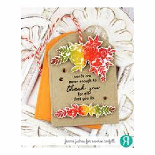 Reverse Confetti - Elegant Florals Confetti Cuts Dies*