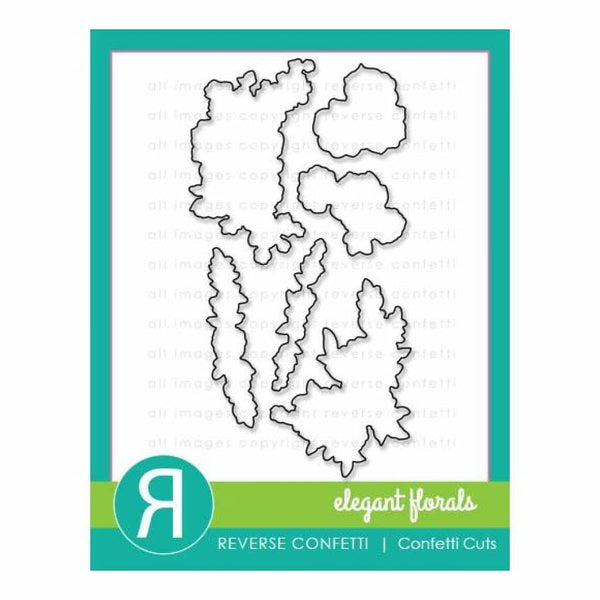Reverse Confetti - Elegant Florals Confetti Cuts Dies