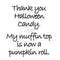 Riley & Company Funny Bones Cling Mounted Stamp - Muffin Top