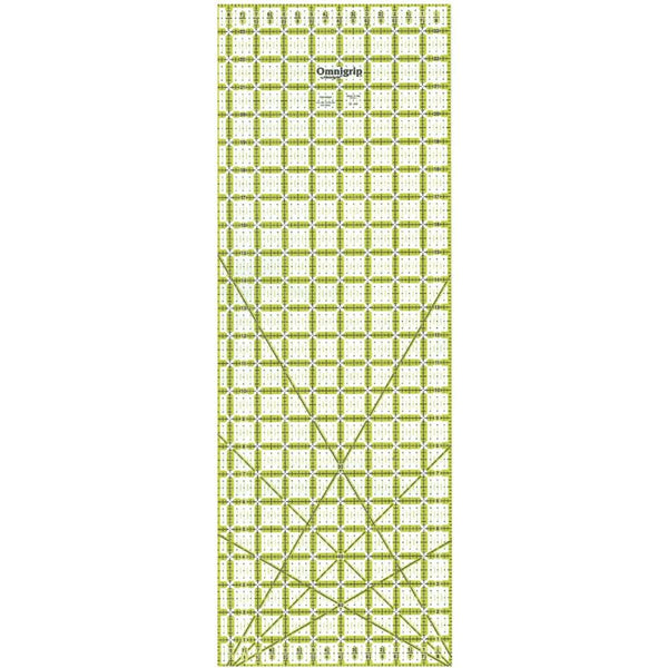Dritz - Omnigrip By Omnigrid - Non-Slip Quilters Ruler 8.5 inch X24 inch^