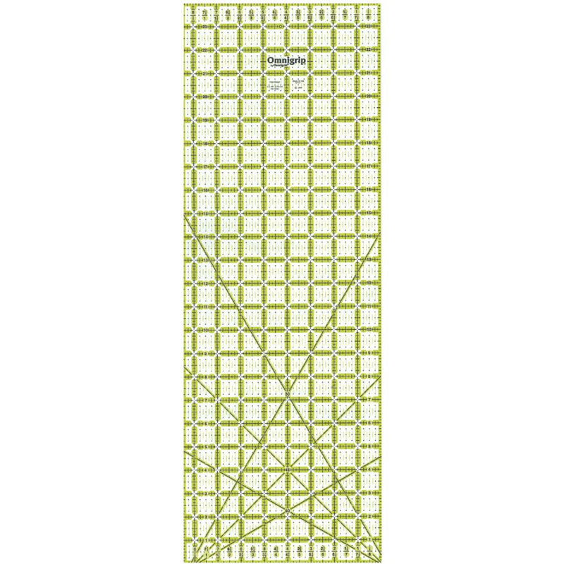 Dritz - Omnigrip By Omnigrid - Non-Slip Quilters Ruler 8.5 inch X24 inch