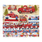 Fabric Palette Fat Eighths 9"x21" - 1 Bundle (8pcs) - Colours and Patterns - Red, White & Blue*