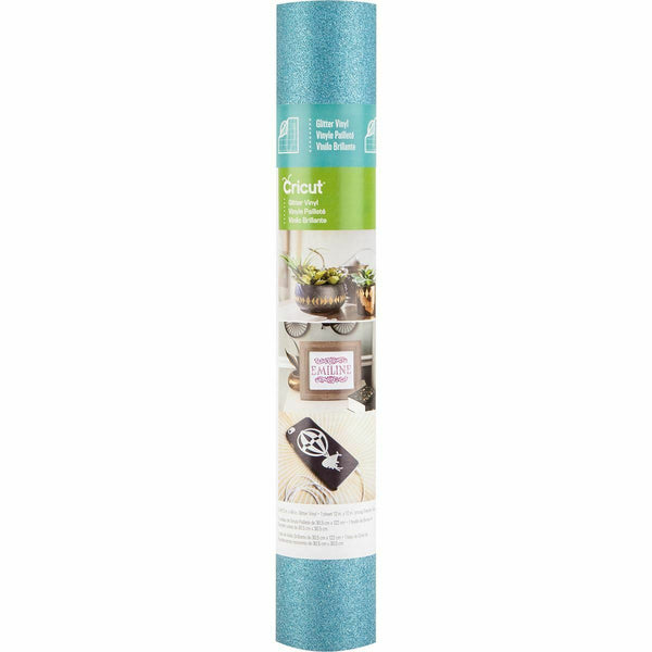 Cricut Glitter Vinyl 12x48 inch - Teal