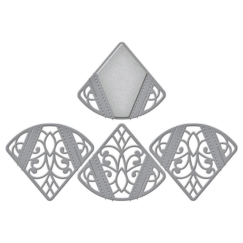 Spellbinders Etched Dies - Pointed Harmony Doily