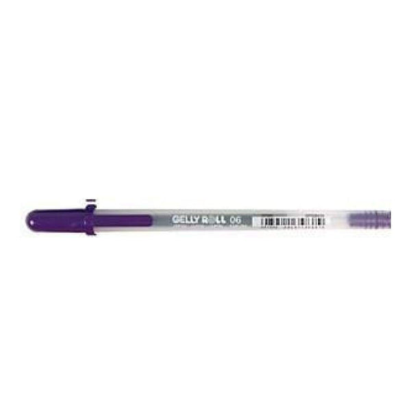 Sakura - Gelly Roll Fine Point Pen Open Stock .3Mm Line - 6Mm Ball - Purple