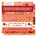 Sale Item - Cosmo Cricket - Chemistry - Striptease  (Single Sheet)