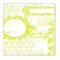 Sale Item - Hambly Screen Prints - All Mixed Up Overlay - Lime Green  - Single 1