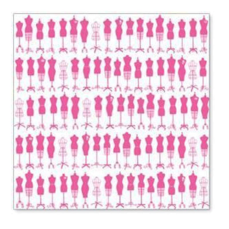 Sale Item - Hambly Screen Prints - Hambly Couture Overlay - Pink  - Single 12X12