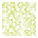 Sale Item - Hambly Screen Prints - Honeycomb Overlay - Antique Lime Green  - Sin