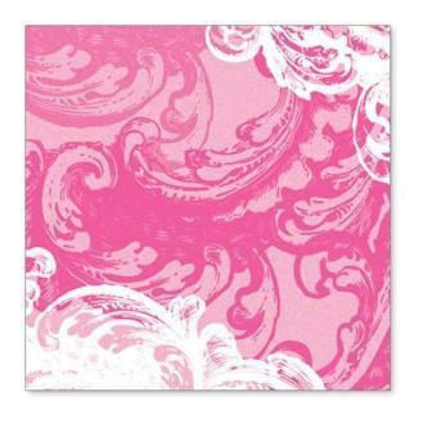 Sale Item - Hambly Screen Prints - La Romantique Overlay - Pink  - Single 12X12